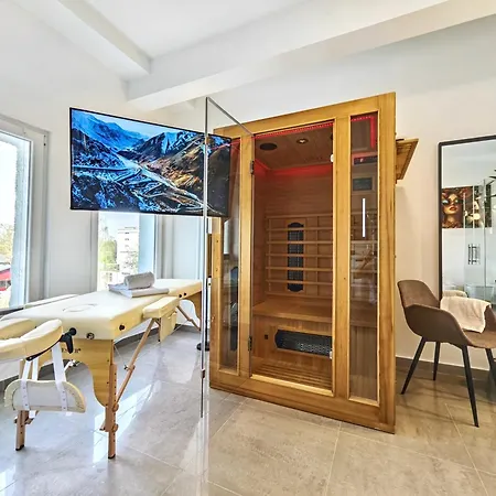 Loft Fuer Bis Zu 12, Whirlpool, Infrarotsauna, Arcade-spiele, Tischfussball, Wii Apartamento *