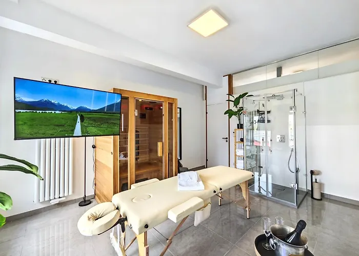 Loft Fuer Bis Zu 12, Whirlpool, Infrarotsauna, Arcade-spiele, Tischfussball, Wii Апартаменты *