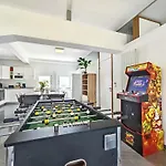 דירה Loft Fuer Bis Zu 12, Whirlpool, Infrarotsauna, Arcade-spiele, Tischfussball, Wii *