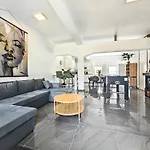 דירה Loft Fuer Bis Zu 12, Whirlpool, Infrarotsauna, Arcade-spiele, Tischfussball, Wii נירנברג