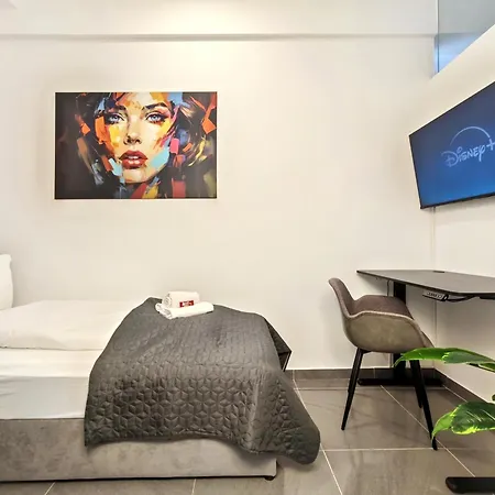 Apartment Loft Fuer Bis Zu 12, Whirlpool, Infrarotsauna, Arcade-spiele, Tischfussball, Wii Nuremberg