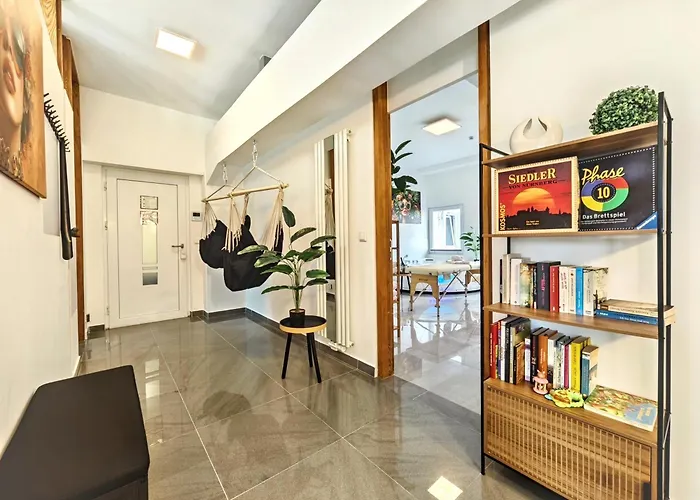 Loft Für Bis Zu 12, Whirlpool, Infrarotsauna, Arcade-spiele, Tischfußball, Wii Nürnberg